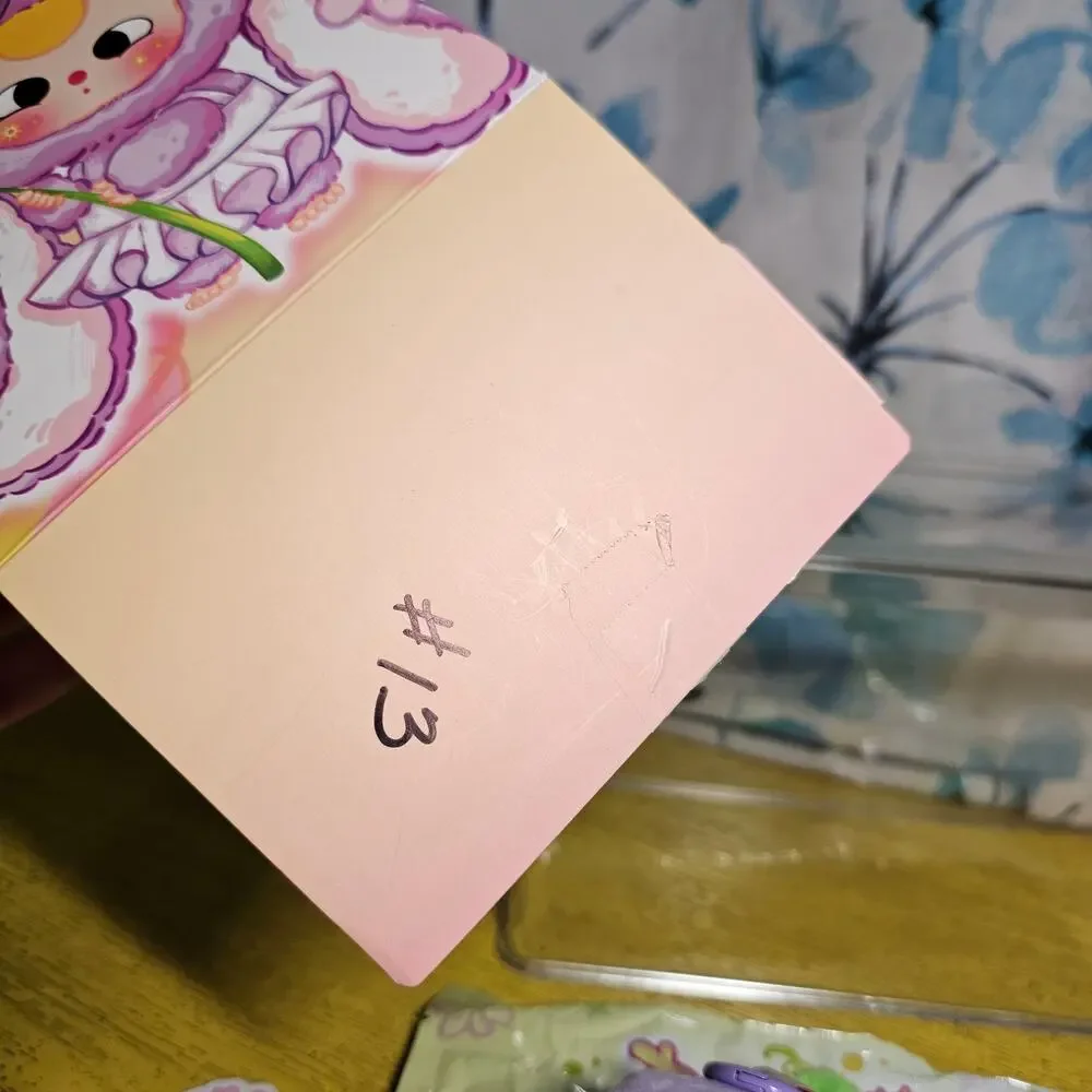 Baby Three Where's Spring Purple Bunny Rabbit 360 Boba Eyes Pink Hair O Mouth